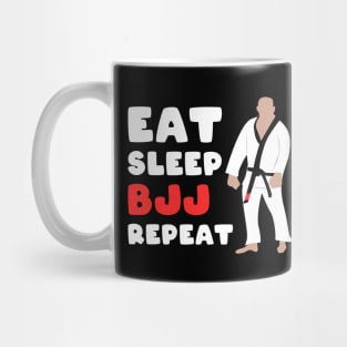 Eat, sleep, bjj, repeat - brazilian jiu-jitsu Mug